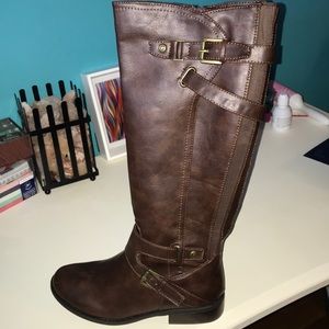 Tall Brown Guess Boots